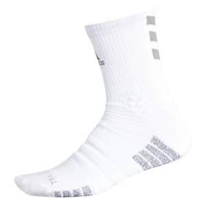 adidas Unisex-US Creator 365 Basketball Crew Socks (1-Pair), Collegiate Royal/White, 9.5-12 for $16