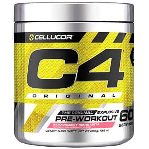 Cellucor C4 Original Pre Workout Powder Strawberry Margarita| Vitamin C for Immune Support | Sugar Free for $54 Cellucor C4 Original Pre Workout Powder Strawberry Margarita| Vitamin C for Immune Support | Sugar Free for $54