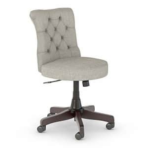 Bush Furniture Bush Business Furniture Arden Lane Mid Back Tufted Office Chair, Light Gray Fabric for $269