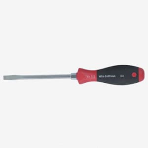 Wiha Tools Wiha 30820 Slotted Screwdriver, Heavy Duty with SoftFinish Cushion Grip Handle, 7.0 x 125mm for $12 Wiha Tools Wiha 30820 Slotted Screwdriver, Heavy Duty with SoftFinish Cushion Grip Handle, 7.0 x 125mm for $12