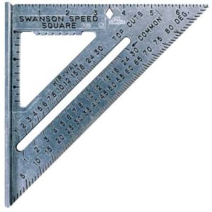 Swanson Tool Co. 7" Speed Square for $11 Swanson Tool Co. 7" Speed Square for $11