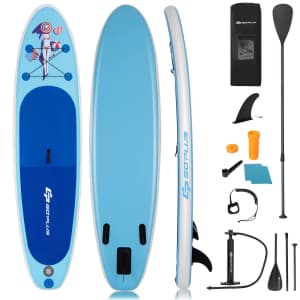Costway 10-Ft. Inflatable Stand Up Paddle Board for $199 Costway 10-Ft. Inflatable Stand Up Paddle Board for $199