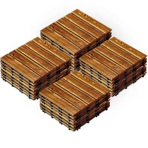 Skonyon 27-Piece Interlocking Patio Deck Floor Tiles for $90 Skonyon 27-Piece Interlocking Patio Deck Floor Tiles for $90