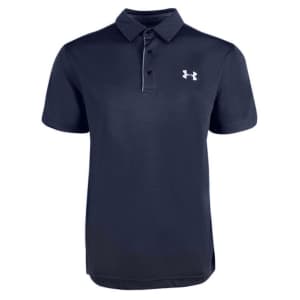 Under Armour Men's Ribbed Golf Polo for $19 Under Armour Men's Ribbed Golf Polo for $19