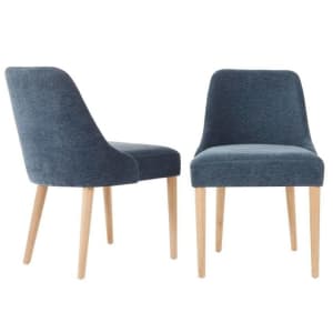StyleWell Benfield Upholstered Dining Chair: 2-pk. for $151 or 4-pk. for $268 StyleWell Benfield Upholstered Dining Chair: 2-pk. for $151 or 4-pk. for $268