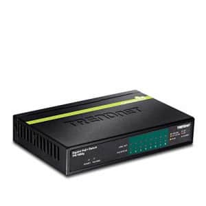 TRENDnet 8-Port GREENnet Gigabit PoE+ Switch, TPE-TG82G, Supports PoE and PoE+ Devices, 61W PoE for $93