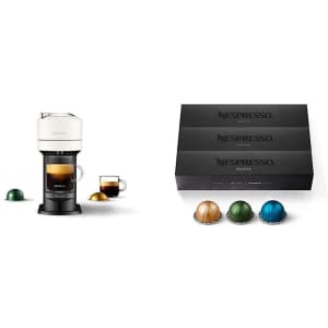Nespresso Vertuo Next Coffee and Espresso Machine w/ Coffee for $193 Nespresso Vertuo Next Coffee and Espresso Machine w/ Coffee for $193