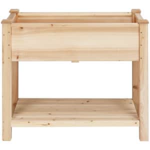 Yaheetech 34" x 30" Wooden Planting Bed for $74 Yaheetech 34" x 30" Wooden Planting Bed for $74