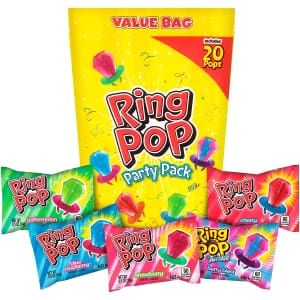 Ring Pop Individually Wrapped Variety 20-Pack for $6.64 via Sub & Save