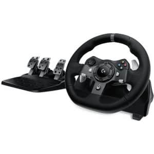 Logitech G920 Dual-Motor Feedback Driving Force Racing Wheel with Responsive Pedals & Shifter for $234 Logitech G920 Dual-Motor Feedback Driving Force Racing Wheel with Responsive Pedals & Shifter for $234