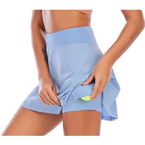 Fancyskin Women's Pleated Tennis Skort for $15 Fancyskin Women's Pleated Tennis Skort for $15