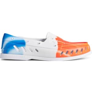Men's Sperry x Popsicle Firecracker Authentic Original Float Boat Shoe for $26 Men's Sperry x Popsicle Firecracker Authentic Original Float Boat Shoe for $26