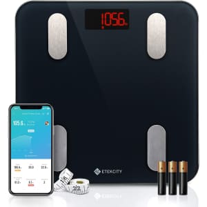 Etekcity Smart Bluetooth Digital Body Fat Scale for $20