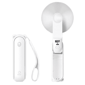 3-in-1 Rechargeable Handheld Mini Fan for $20 3-in-1 Rechargeable Handheld Mini Fan for $20