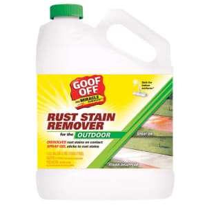 Goof Off 1-Gal. No Scent Rust Stain Remover Spray for $9 for members