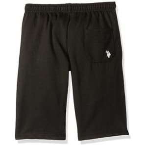 U.S. Polo Assn. Boys' Big French Terry Pull-On Short, Black, 10/12 for $24 U.S. Polo Assn. Boys' Big French Terry Pull-On Short, Black, 10/12 for $24