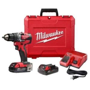 Milwaukee M18 18V Cordless Drill/Driver Kit for $169