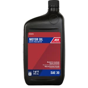Ace Motor Oil at Ace Hardware: for $3 Ace Motor Oil at Ace Hardware: for $3