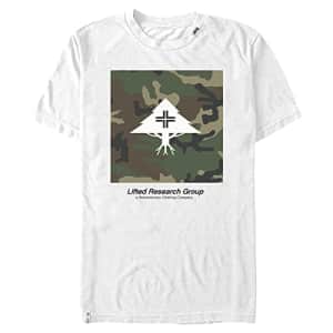LRG Lifted Research Group Boxed Out Young Men's Short Sleeve Tee Shirt, White, Small for $25