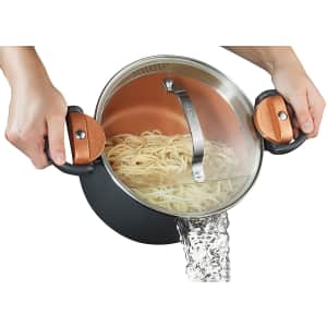 Gotham Steel 5-Quart Non-Stick Pasta Pot for $30 Gotham Steel 5-Quart Non-Stick Pasta Pot for $30