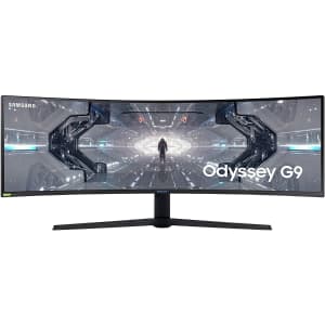 Samsung Odyssey G9 49" Ultrawide Dual QHD Curved QLED Gaming Monitor for $1,385