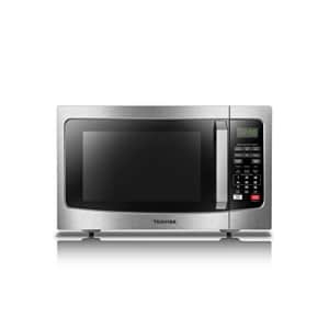 Toshiba EM131A5C-SS Microwave Oven with Smart Sensor, Easy Clean Interior, ECO Mode and Sound for $213