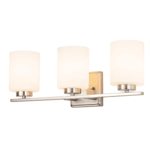 Kingbrite 3 Bulb E26 Bathroom Vanity Light Fixture for $90 Kingbrite 3 Bulb E26 Bathroom Vanity Light Fixture for $90