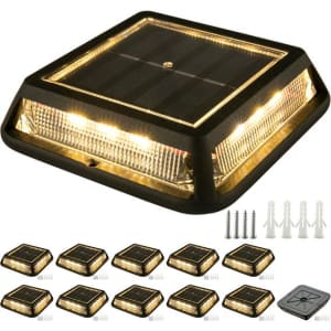 Vevor Solar Deck Lights 12-Pack for $95 Vevor Solar Deck Lights 12-Pack for $95