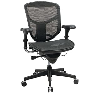 WorkPro Quantum 9000 Series Ergonomic Mid-Back Mesh/Mesh Chair, Black for $470