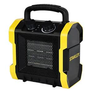 STANLEY ST-222A-120 Electric Heater, Black, Yellow for $46 STANLEY ST-222A-120 Electric Heater, Black, Yellow for $46