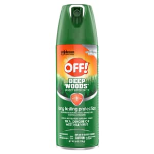 OFF! Deep Woods Insect Repellent V 6-oz. Spray for $3.99 for members