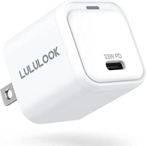 Lululook PD 30W USB C Wall Charger for $7