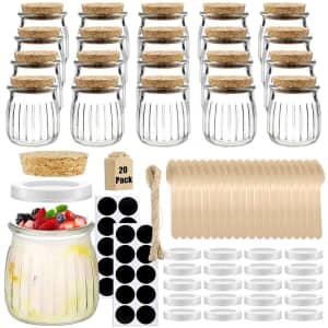 Folinstall 7-oz. Spice Glass Jars 20-Pack for $16 Folinstall 7-oz. Spice Glass Jars 20-Pack for $16