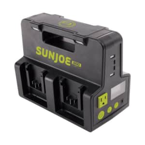 Sun Joe 24V iON+ Hot-Swap Powered Inverter Generator Power Station for $112 Sun Joe 24V iON+ Hot-Swap Powered Inverter Generator Power Station for $112