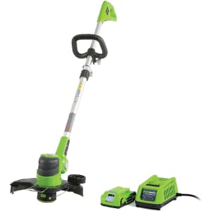 Greenworks 12" 24V Cordless String Trimmer/Edger for $70 Greenworks 12" 24V Cordless String Trimmer/Edger for $70