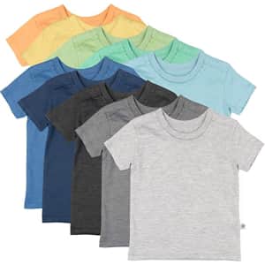 HonestBaby Organic Cotton Short Sleeve T-Shirt 10-Pack for $26