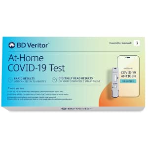 BD Veritor At-Home COVID-19 Digital Test Kit for $6
