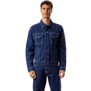 Jordache Vintage Men's Cameron Oversized Trucker Jacket for $15 Jordache Vintage Men's Cameron Oversized Trucker Jacket for $15