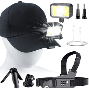 Gebalage LED Clip-On Cap Light 2-Pack for $10 Gebalage LED Clip-On Cap Light 2-Pack for $10