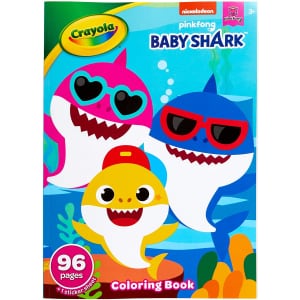 Crayola Baby Shark Coloring Book for $2 Crayola Baby Shark Coloring Book for $2