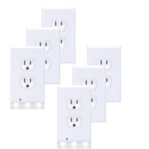Banjvall LED Night Light Wall Outlet Plate 6-Pack for $16 Banjvall LED Night Light Wall Outlet Plate 6-Pack for $16
