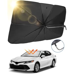 JoyTutus Windshield Sun Shade for $17 JoyTutus Windshield Sun Shade for $17