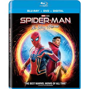 Spider-Man: No Way Home Blu-ray for $23