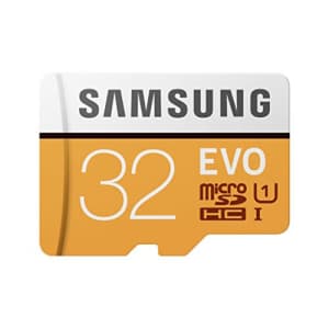 Samsung EVO MB-MP32GA/AM 32GB Class 10 microSDHC memory card w/ adapter for $10