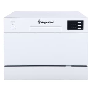 Magic Chef Energy Star 6-Place Setting Countertop Dishwasher for $250 Magic Chef Energy Star 6-Place Setting Countertop Dishwasher for $250