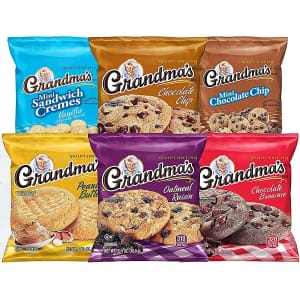 Grandma's Cookies 30-Count Variety Pack for $14 w/ Sub & Save Grandma's Cookies 30-Count Variety Pack for $14 w/ Sub & Save