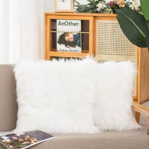 Hyseas Faux Fur Throw Pillow Covers from $8.69 Hyseas Faux Fur Throw Pillow Covers from $8.69