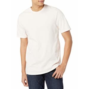 Volcom Men's Solid Stone Short Sleeve T-Shirt, Salty Pink, Large for $28 Volcom Men's Solid Stone Short Sleeve T-Shirt, Salty Pink, Large for $28