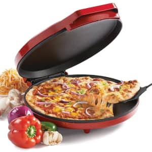 Commercial Chef 12" Pizza Maker Grill for $39