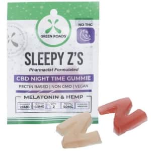 Green Roads 50mg CBD Sleepy'z Gummies for $7 Green Roads 50mg CBD Sleepy'z Gummies for $7